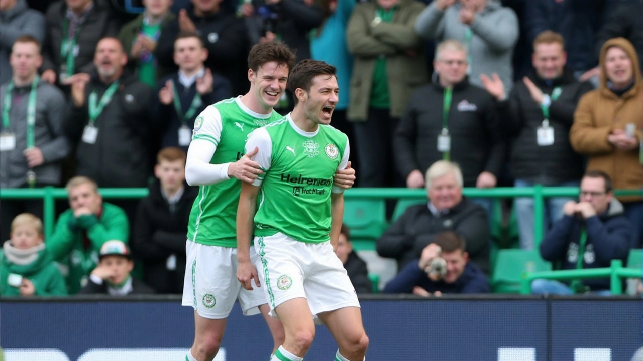 Hibernian Stuns Celtic with Josh Campbell's Double in Dramatic Scottish Premiership Clash