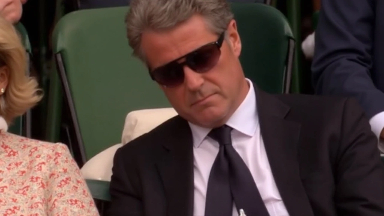 Hugh Grant Nods Off in Royal Box at Wimbledon—Fans Spark Outrage Over Sleeping Scandal