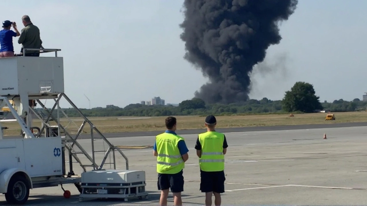 Medical Evacuation Plane Crash at Southend Leaves Four Dead, Sparks Major Investigation